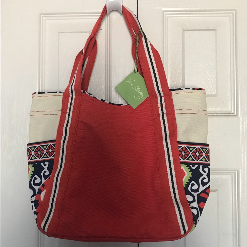 Vera Bradley Small Colorblock Tote Sun Valley